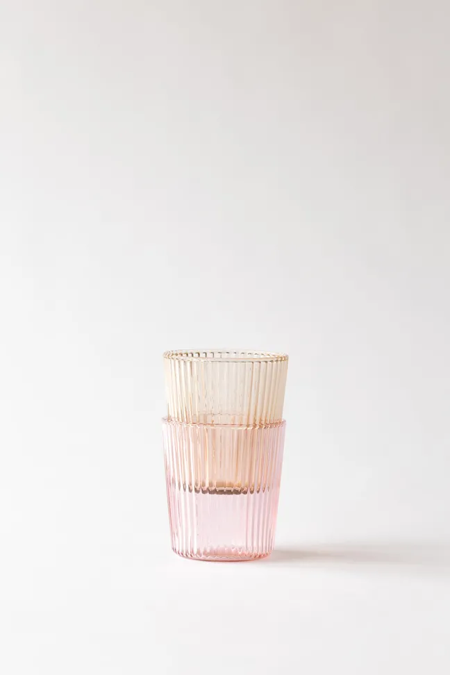 Paveau Trinkglas Pink