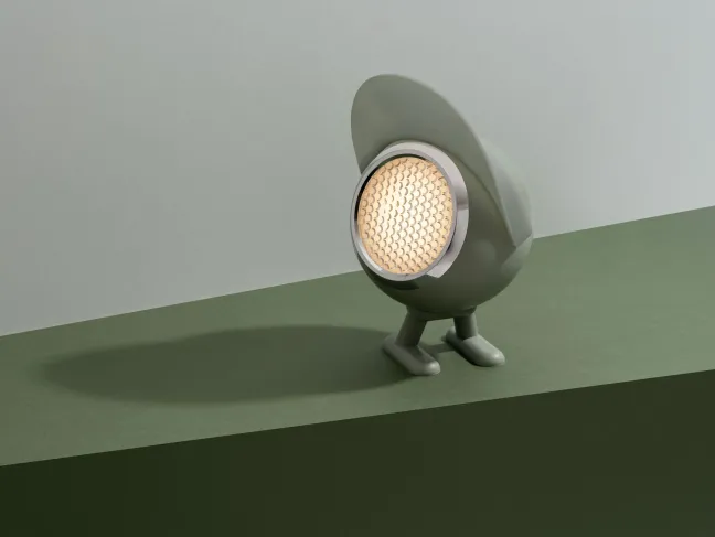 PIFFANY Copenhagen Norbitt 3.0 LED Lampe wiederaufladbar Herby Green