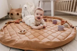Play&Go Organic 2 in 1 Spielzeugsack Ø120cm braun