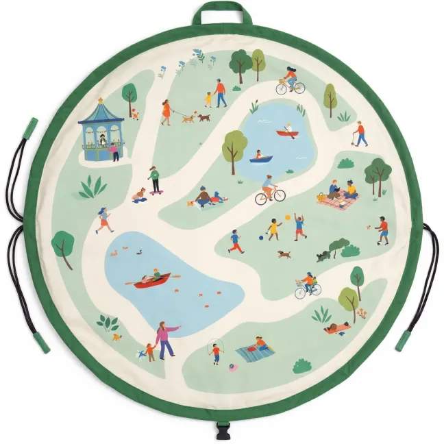 Play&Go Outdoor 2 in 1 Spielzeugsack Ø140cm Park