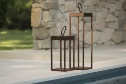 QOOZII - BALI 50 - LED Laterne - Corten