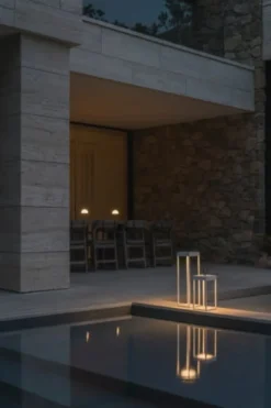 QOOZII - BALI 50 - LED Laterne - Weiß