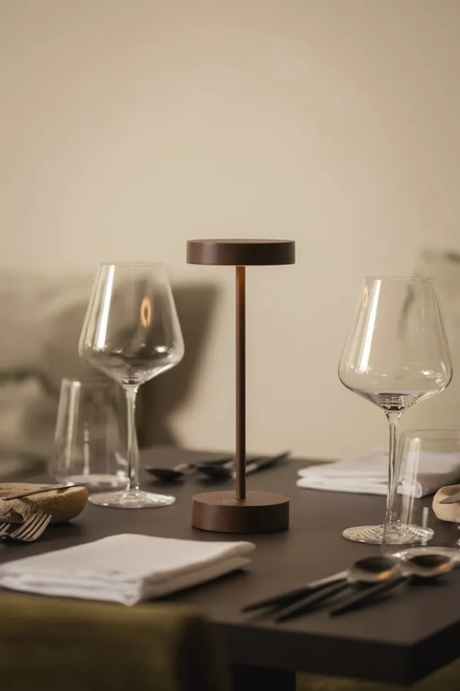 QOOZII - IBIZA MINI - Kabellose LED Tischlampe - Corten