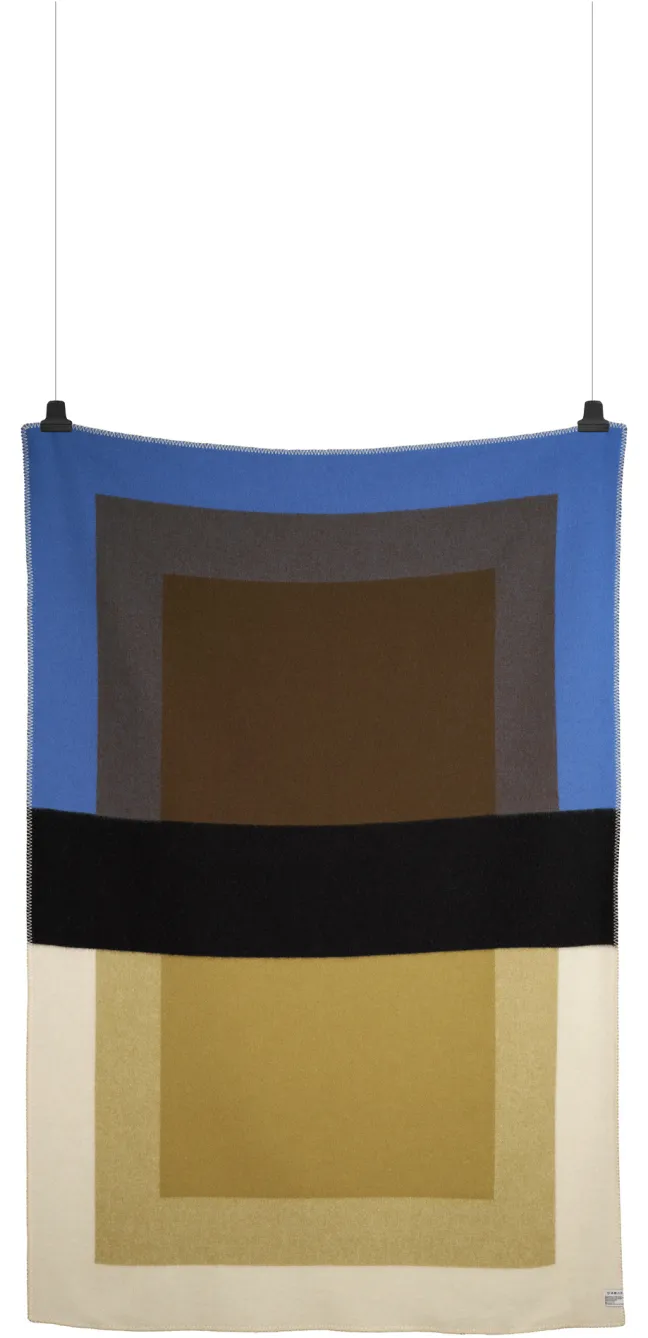 Roros Tweed BENTO Lammwolldecke 200 x 135cm Olive 5253