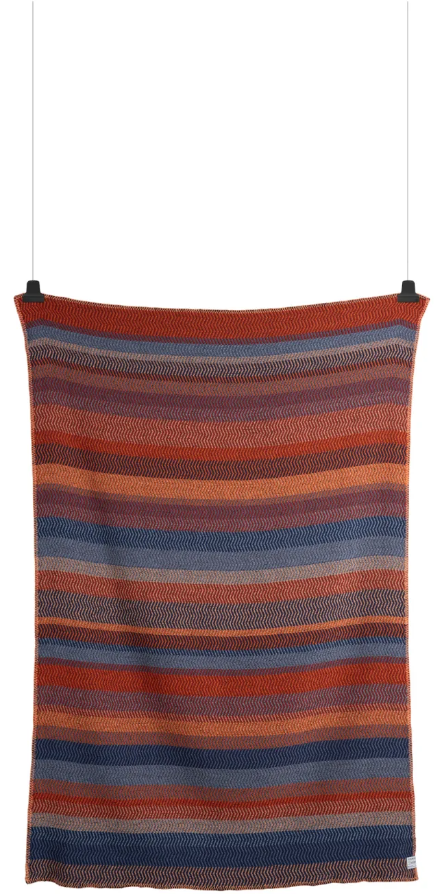 Roros Tweed FRI Lammwolldecke 150 x 200cm Late fall 3451