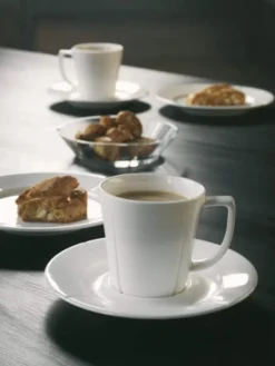 Rosendahl Grand Cru Kaffeetasse mit Untertasse 26 cl weiß