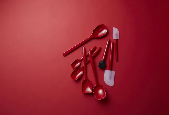 Rosti Backpinsel Classic Silikon Rot