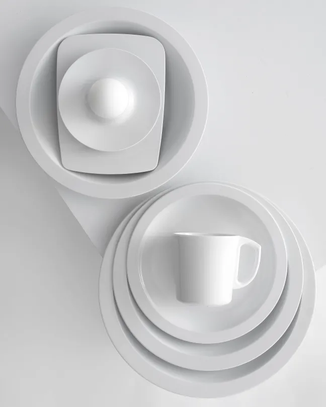 Rosti Dessertteller Hamlet 18 cm Weiss