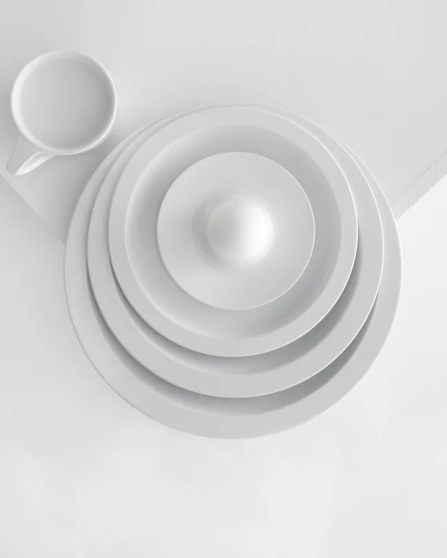 Rosti Dessertteller Hamlet 18 cm Weiss
