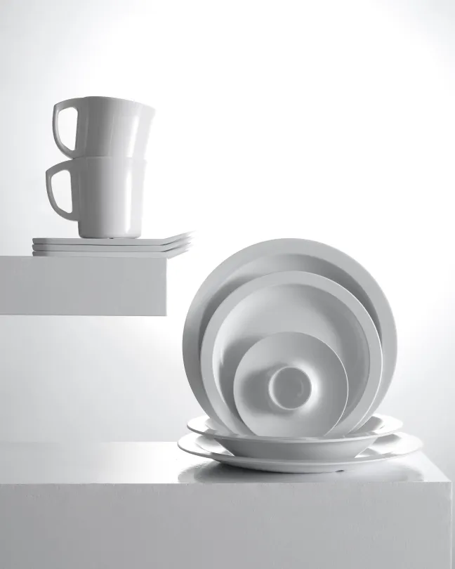 Rosti Dessertteller Hamlet 18 cm Weiss