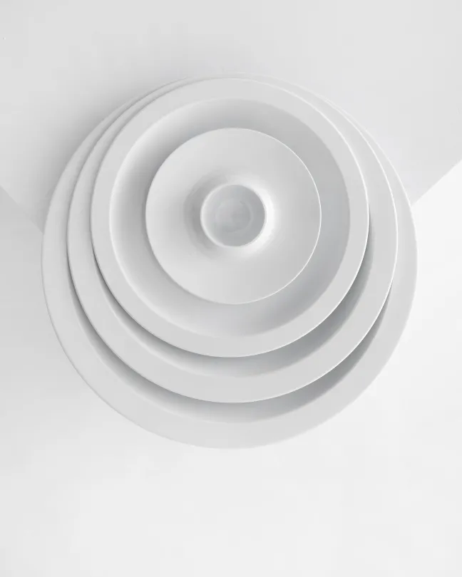 Rosti Dessertteller Hamlet 18 cm Weiss