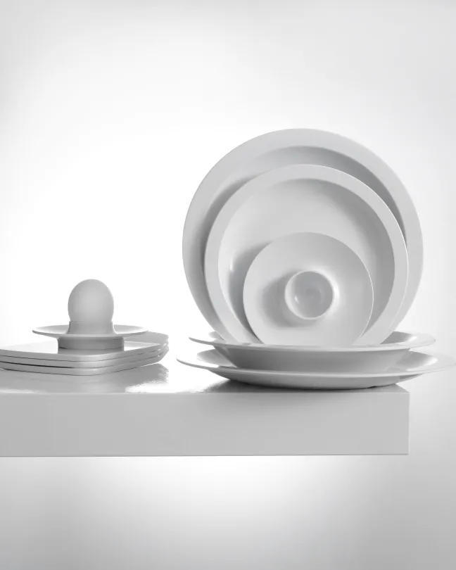 Rosti Dessertteller Hamlet 18 cm Weiss