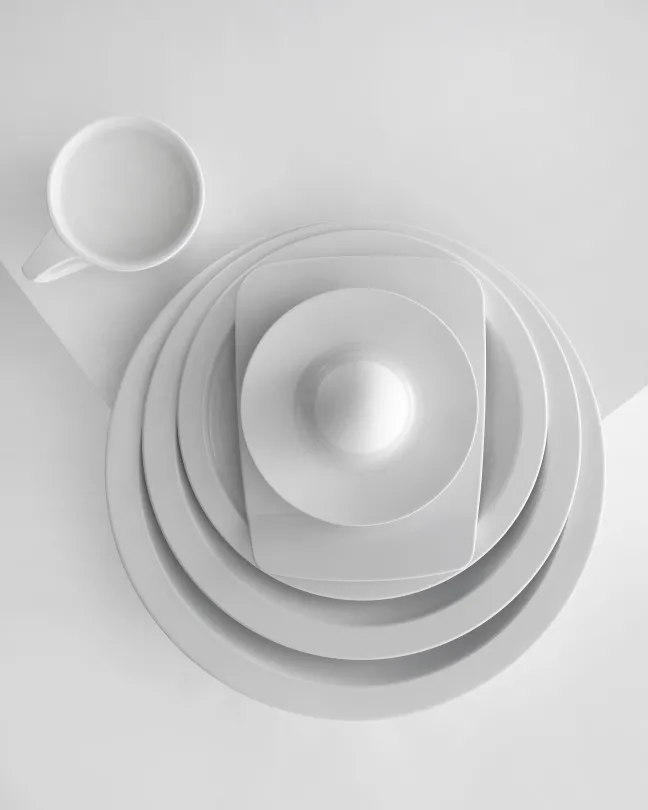 Rosti Dessertteller Hamlet 18 cm Weiss