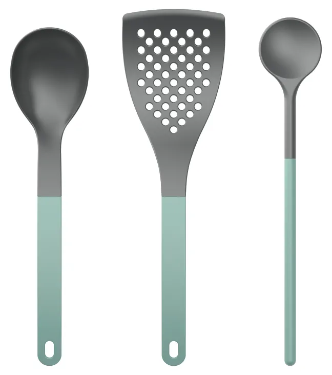 Rosti Küchenhelferset 1 Optima 3 Teile Nordic Green Nylon