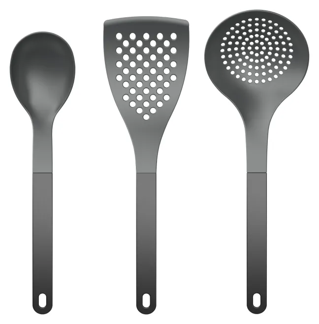 Rosti Küchenhelferset 2 Optima 3 Teile Schwarz Nylon