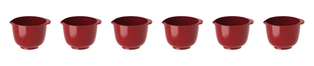 Rosti Margrethe Mini Bowl 6er-Set 25 ml Rot Sale
