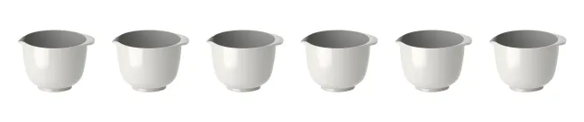 Rosti Margrethe Mini Bowl 6er-Set 25 ml Weiß