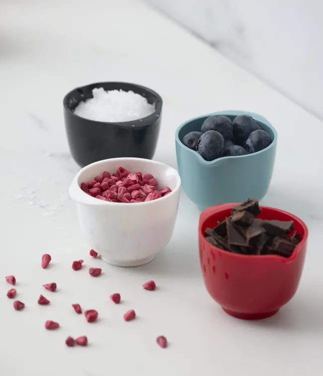 Rosti Margrethe Mini Bowl 6er-Set 25 ml Weiß