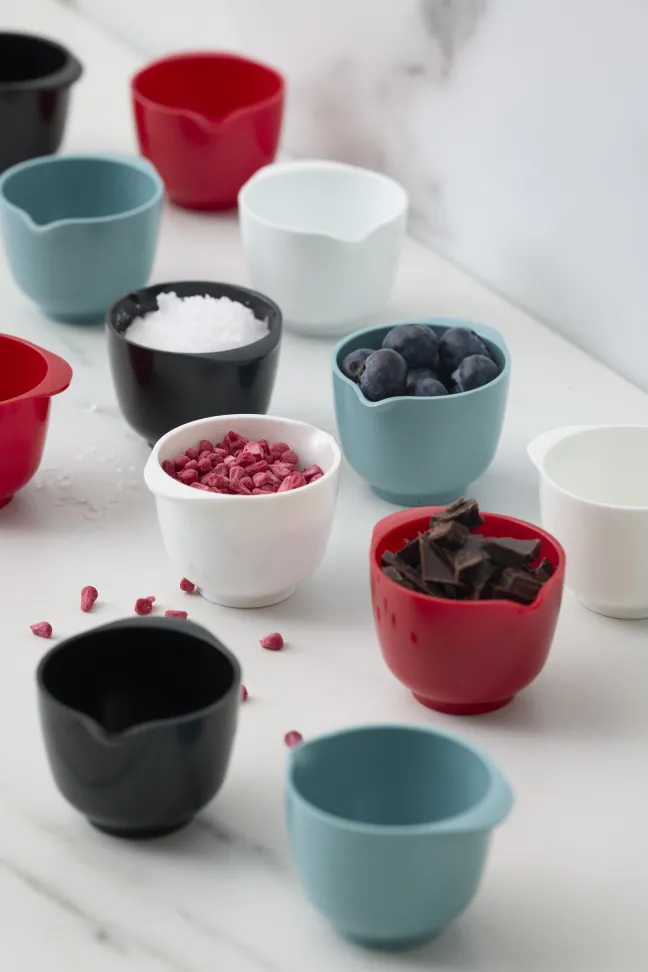 Rosti Margrethe Mini Bowl 6er-Set 25 ml Weiß