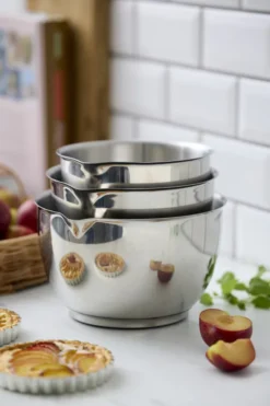 Rosti Margrethe Schüssel 3er-Set 1,5L + 2L + 3L Edelstahl
