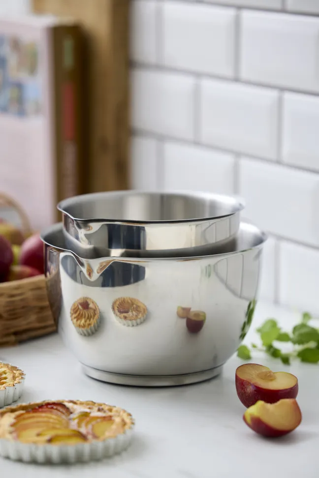 Rosti Margrethe Schüssel 2er-Set 1,5L + 3L Edelstahl