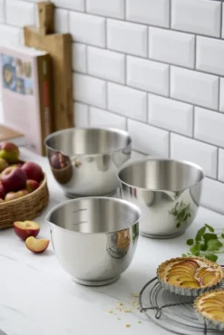 Rosti Margrethe Schüssel 2er-Set 1,5L + 3L Edelstahl