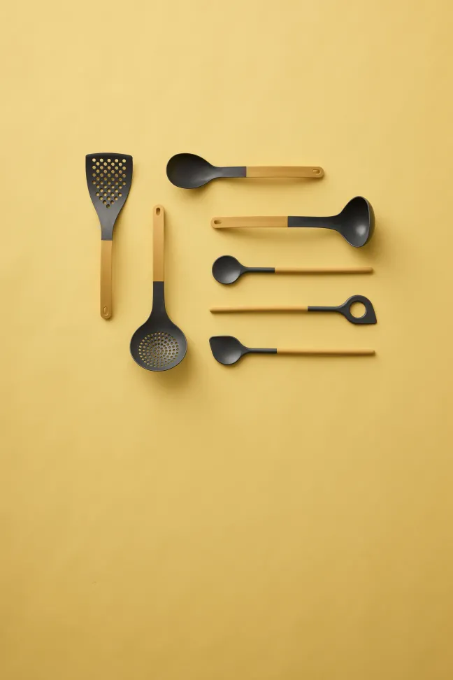 Rosti Schaumlöffel Optima 32 x 10,5 x 6 cm Curry Nylon