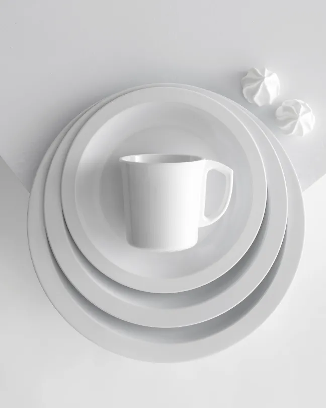 Rosti Speiseteller Hamlet 24,5 cm Weiss