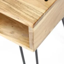 Rubjerg Design Nachttisch Quadro Akazie massiv natur