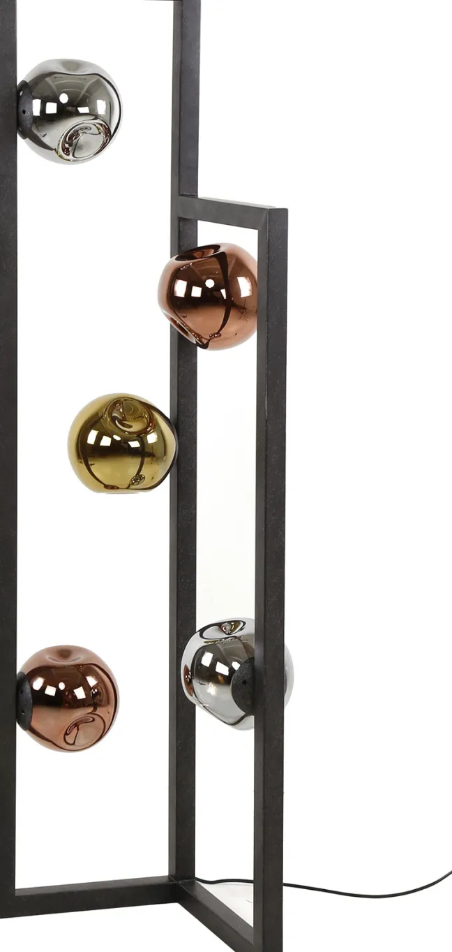 Rubjerg Design Stehlampe Stellar 5 Leuchten Artic schwarz