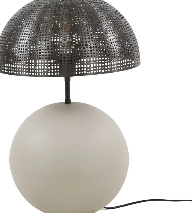 Rubjerg Design Tischlampe Sphere L 1 Leuchte Metall natur grau