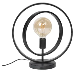 Rubjerg Design Tischleuchte Turn around Metall schwarz
