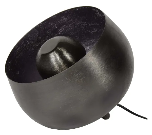 Rubjerg Design Tischleuchte Korb Ø28cm Metall schwarz nickel