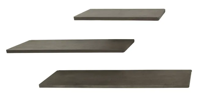 Rubjerg Design Wandregal Ferro 3er Set Metall Antike Bronze