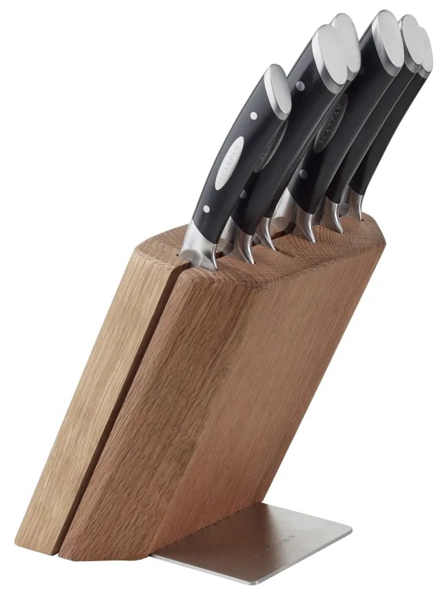 SCANPAN Classic Messerblock-Set 7-tlg,