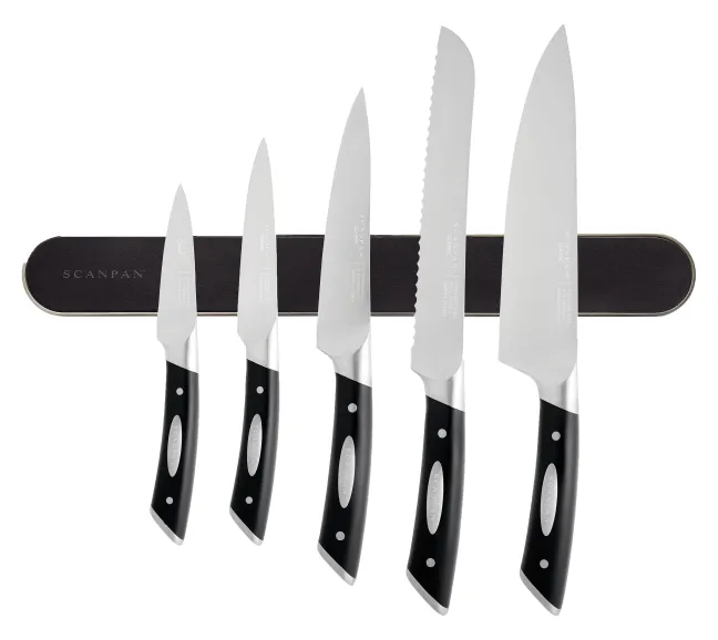 SCANPAN Classic Messer-Set 6-tlg, mit Magnetleiste