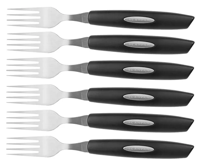 SCANPAN Classic Steakgabeln 6 Stück