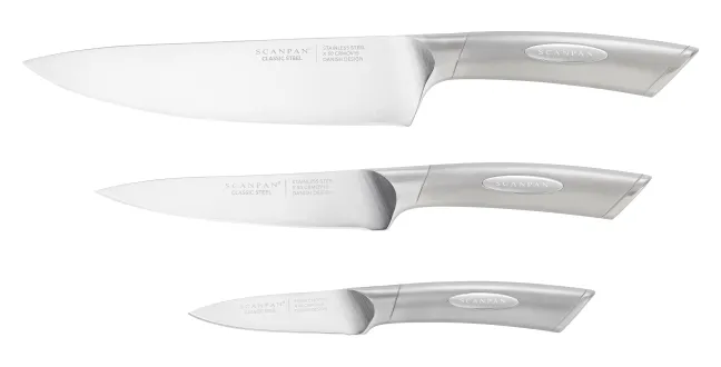 SCANPAN Classic Steel Kochmesser-Set 3-tlg, Sale
