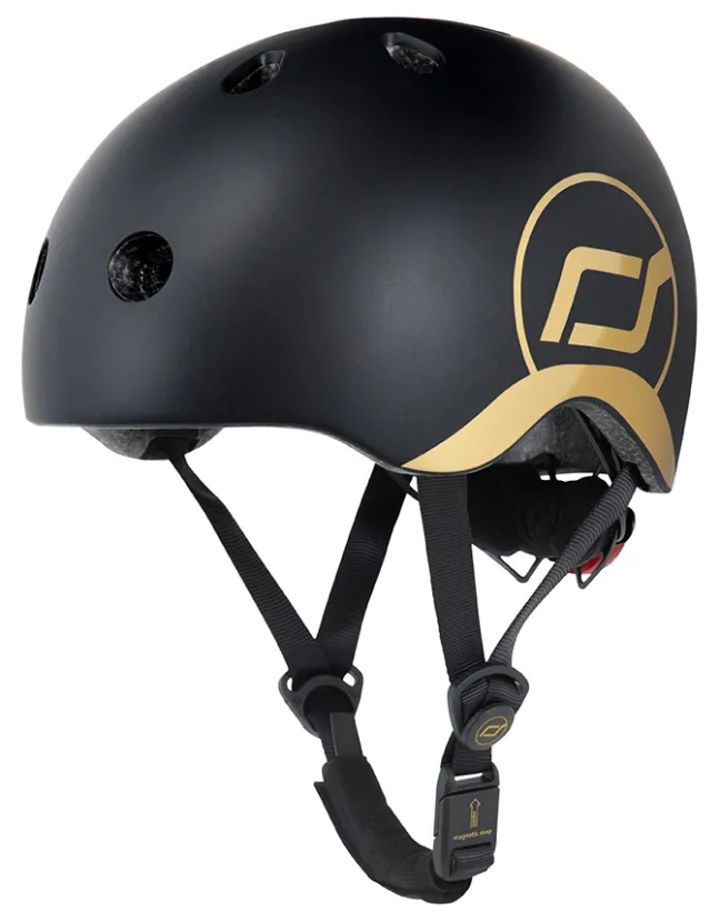 Scoot & Ride Helm XXS-S Limited Edition gold/black