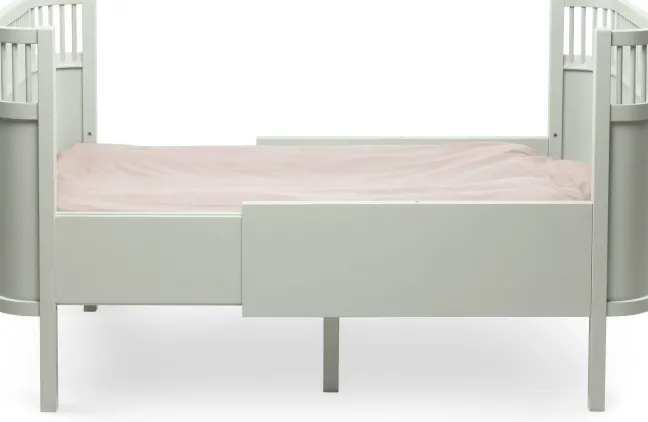 Sebra Baby- & Juniorbett mist green FSC™