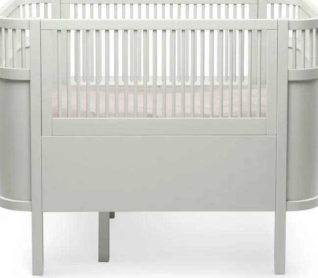 Sebra Baby- & Juniorbett mist green FSC™