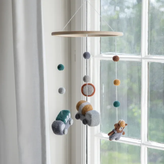 Sebra Filz-Babymobile Busy Builders