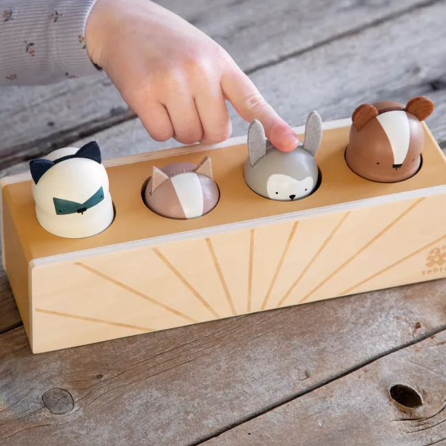 Sebra Pop-up Spielzeug Woodland
