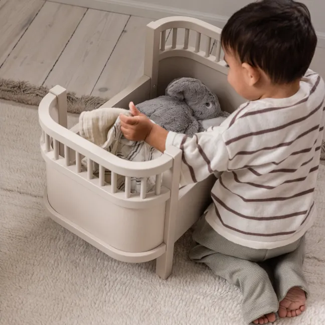 Sebra Sebra Puppenbett inkl. Matratze FSC™ birchbark rose