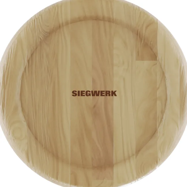 SIEGWERK Espressotassen Set mit Untersetzer Birkenholz