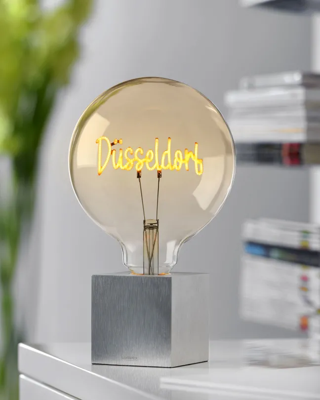 SOMPEX LED-Filament Leuchtmittel Düsseldorf Ø12,5cm
