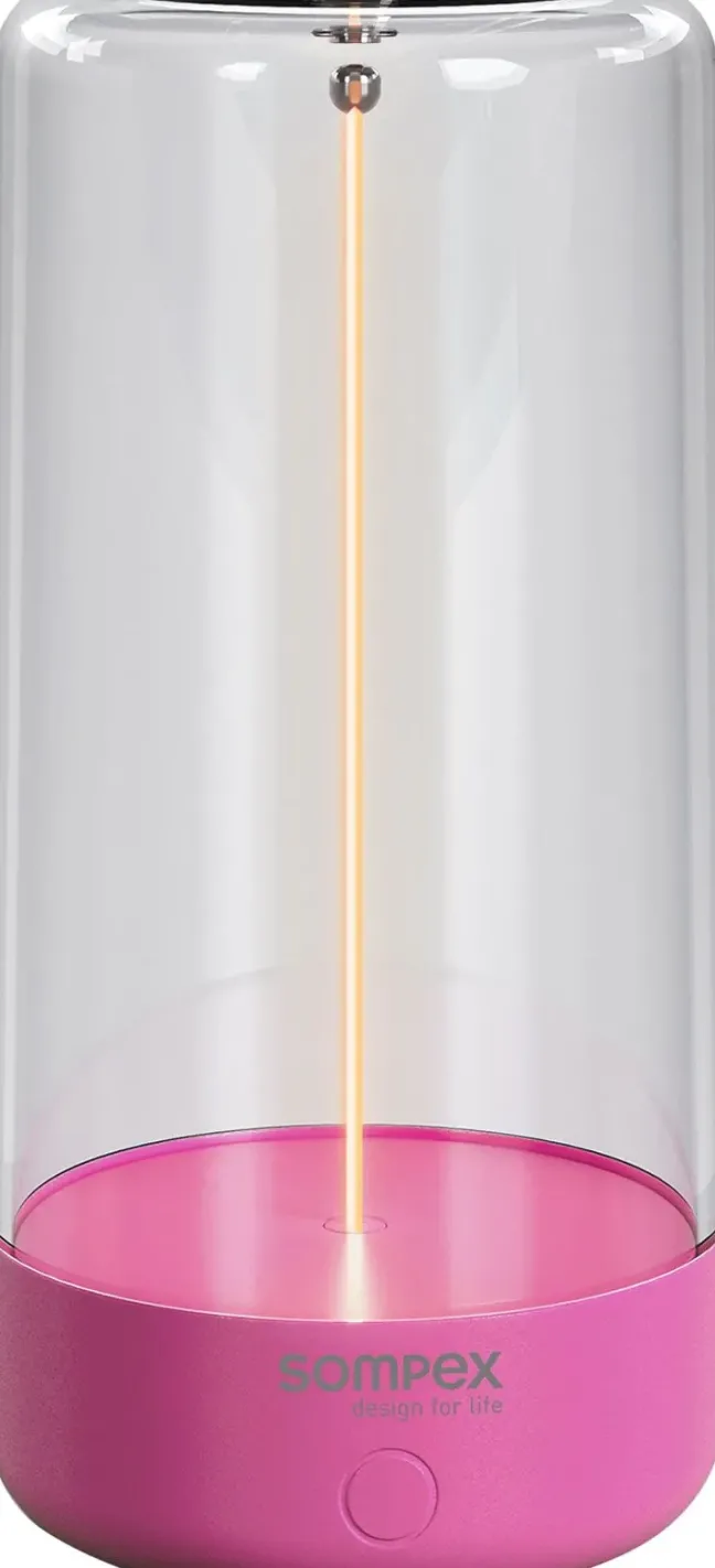 SOMPEX PULSE Akku-Tischleuchte neon pink