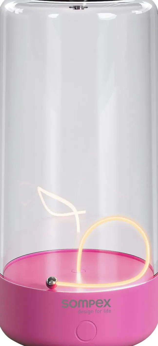SOMPEX PULSE Akku-Tischleuchte neon pink