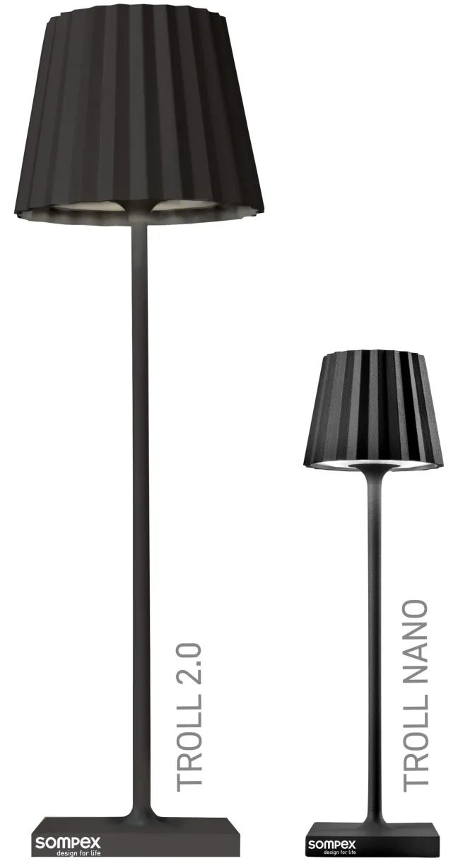 SOMPEX TROLL NANO Outdoorleuchte Schwarz Sale