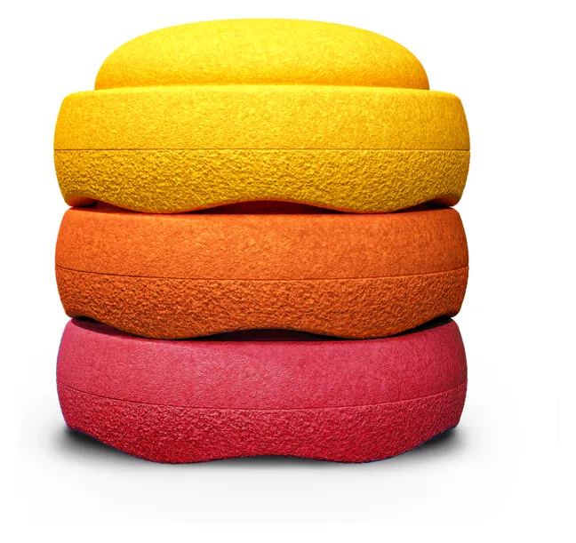 Stapelstein® Original 3er Set warm classic 100210